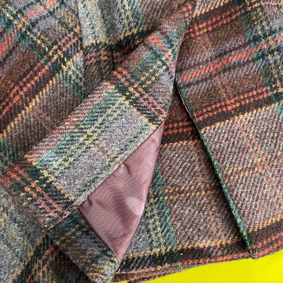 Moda International for Victoria's Secret Wool Pea Coat, Purple, Size XS - Picture 8 of 14